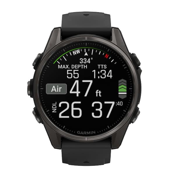 Garmin fenix 8 AMOLED Multisport 43-mm GPS Watch with Silicone