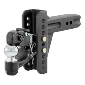 20,000 lbs. Adjustable Trailer Hitch Channel Mount Ball & Pintle Hook Combination with 2-5/16 in. Ball (2-1/2 in. Shank)