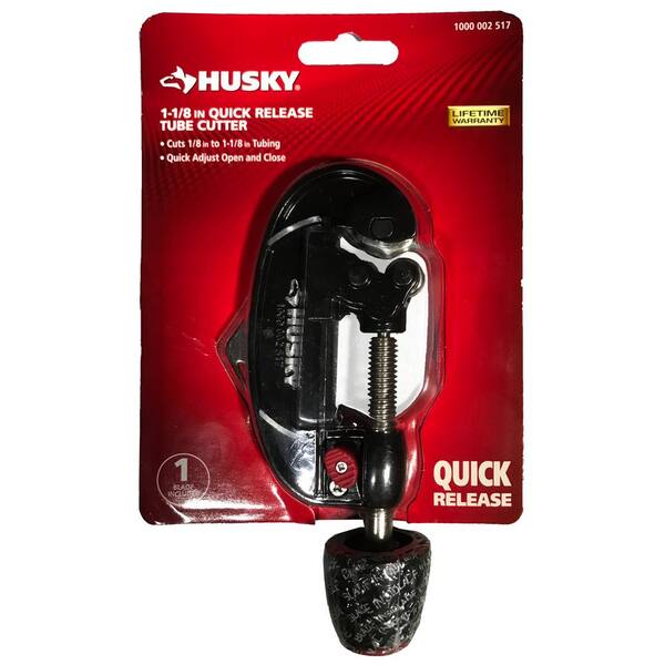 Husky 1 1 8 In Quick Release Tube Cutter 80 772 111 The Home Depot