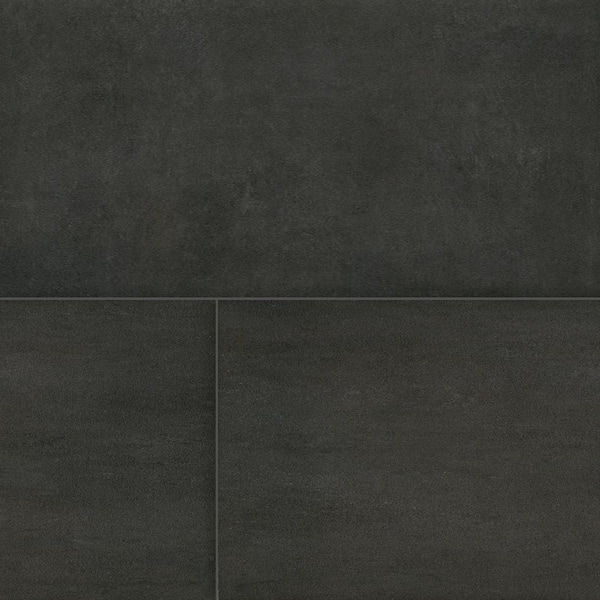 Concreto Grafito 24 in. x 48 in. x 0.79 in. Matte Porcelain Paver Tile (8 sq. ft. /Case)