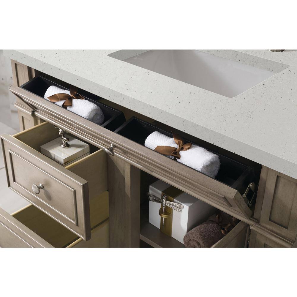 Bristol 36'' Dark Wood Single Vanity with Plywood Veneer