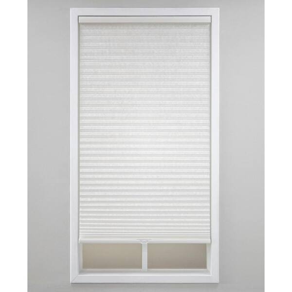 Eclipse White Cordless Light Filtering Polyester Cellular Shades - 69.5 in. W x 48 in. L