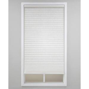White Cordless Light Filtering Polyester Cellular Shades-67 in. W x 84 in. L