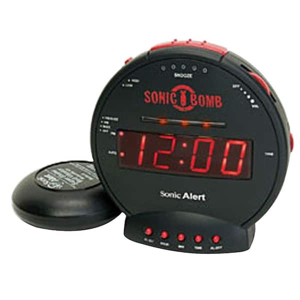 Sonic Alert Sonic Bomb Digital Alarm Clock