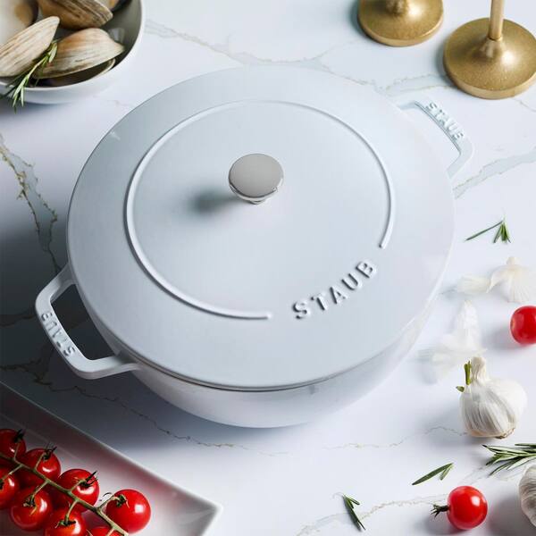 staub 5-qt Enameled Cast Iron Dutch Oven Essential French Oven