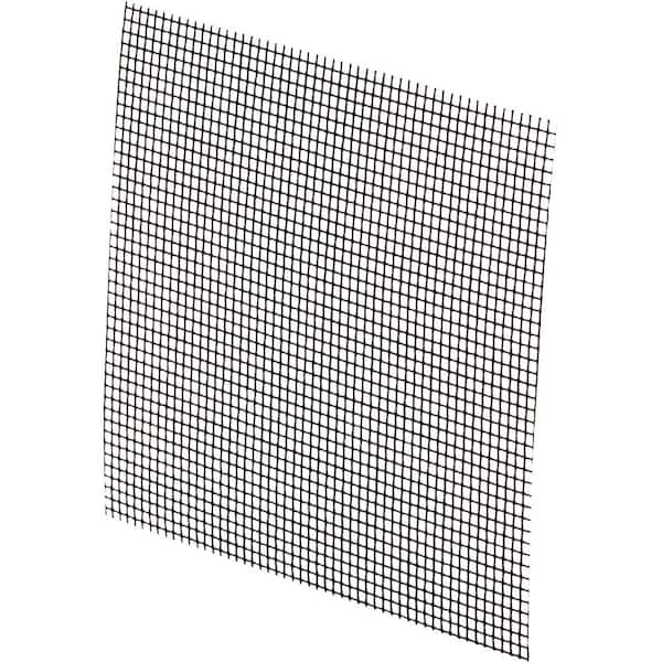 3 in. x 3 in. Charcoal Color Fiberglass Fabric Adhesive-Backed Screen Repair Patches (10-Pack)