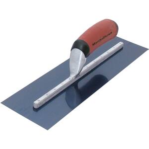 MARSHALLTOWN 14 in. x 4 in. Finishing Trowel - Curved Durasoft Handle ...