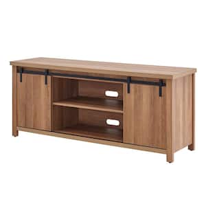 Deacon 58 in. Golden Oak TV Stand Fits TVs up to 65 in.
