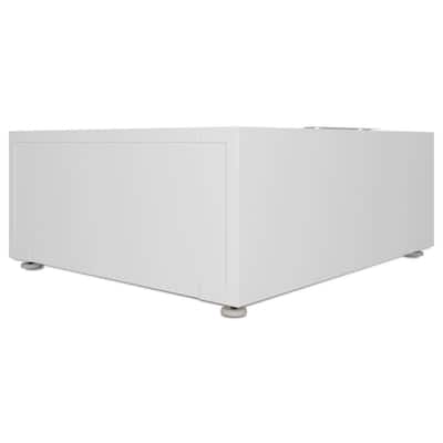 10 in. White Laundry Pedestal