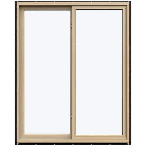 47.3125 in. x 59.5625 in. W-5500 Left-Hand Sliding Wood Clad Window