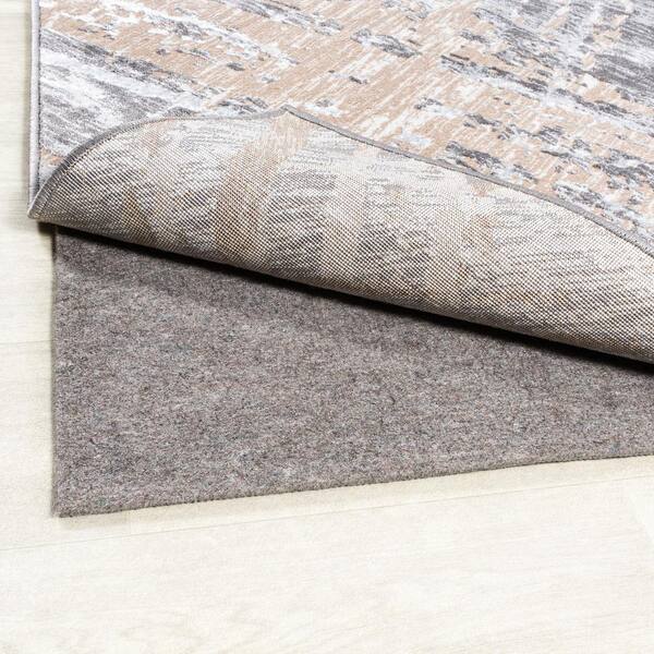 Jonathan Y Comfort Plus Gray/Brown 9 ft. x 12 ft. Rug Pad