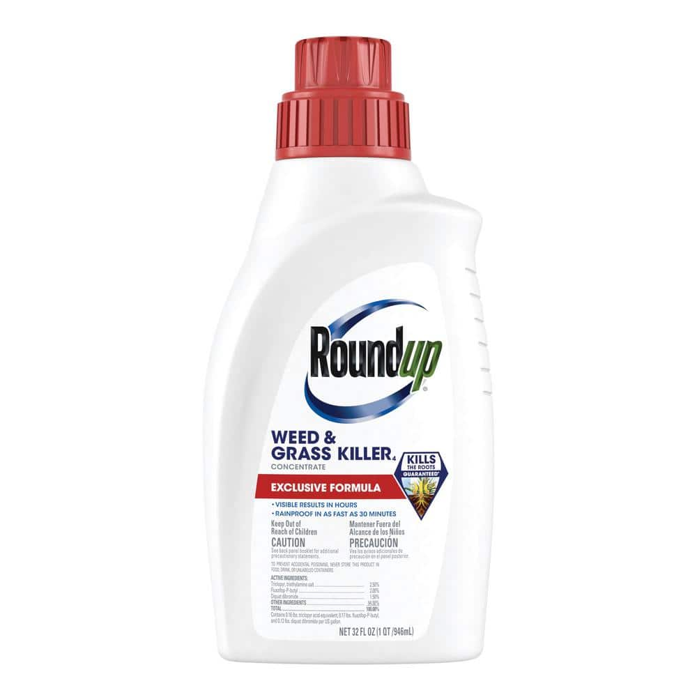 UPC 070183000159 product image for 32 fl. oz. Weed/Grass Killer 4 Concentrate, Use in and Around Flower Beds, Walkw | upcitemdb.com