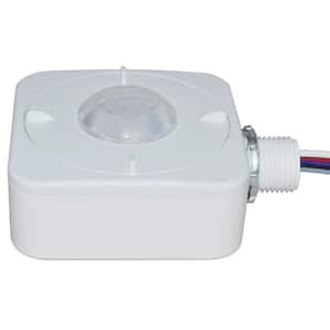 Single Pole Wire-In External Occupancy Sensor with 0-10V Dimming