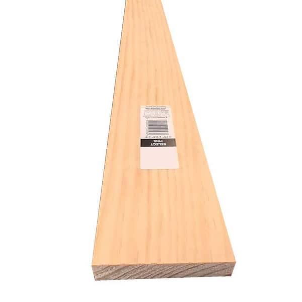 1 in. x 4 in. x 8 ft. Select Pine S4S Boards (5-Pack) 148SPS4S5PK