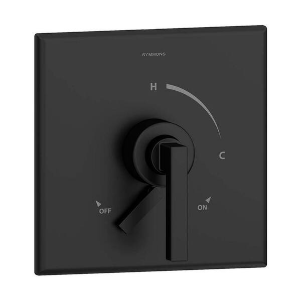 Symmons Duro Pressure Balancing Tub/Shower Valve in Matte Black
