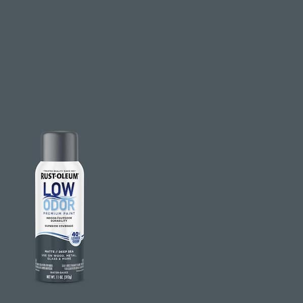 Reviews for Rust-Oleum 11 oz. Matte Deep Sea Low Odor Water-Based Spray ...