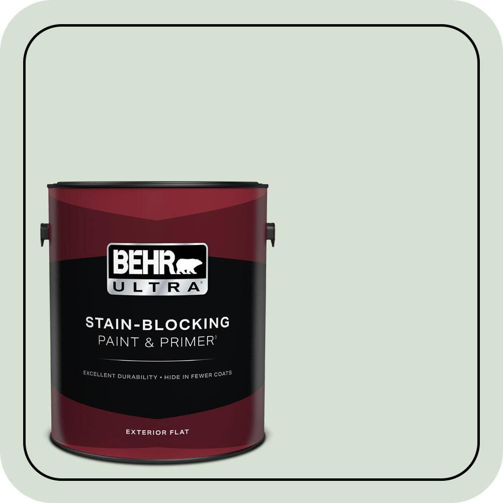 1 gal. #S410-1 River Mist Flat Exterior Paint & Primer price history on PriceWatchPro