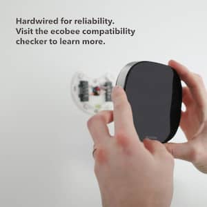 Smart Thermostat Premium with Smart Sensor and Air Quality Monitor Wifi Works with Siri, Alexa, Google Assistant