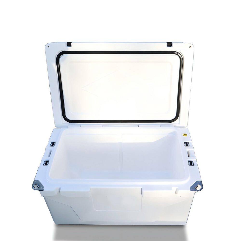 65 qt. White Outdoor Camping Picnic Fishing Portable Cooler Portable Insulated Cooler Box price history on PriceWatchPro