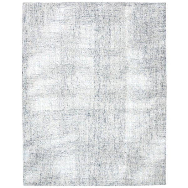 SAFAVIEH Abstract Ivory/Blue 11 ft. x 15 ft. Geometric Gradient Area Rug