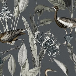 Glasshouse Midnight Removable Wallpaper