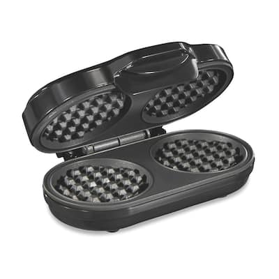 HOLSTEIN HOUSEWARES 760 W 4-Section Heart-Shaped American Waffle Maker,  Lavender HF-09031L - The Home Depot