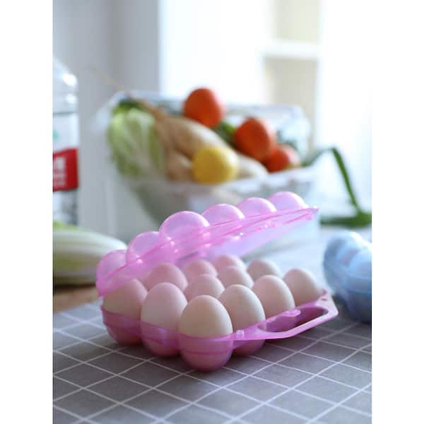 My Favorite Chicken 10 Pack Plastic Egg Flat Carton Tray Holds 30 Eggs Reusable Washable
