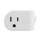 Grounded Power Switch, White