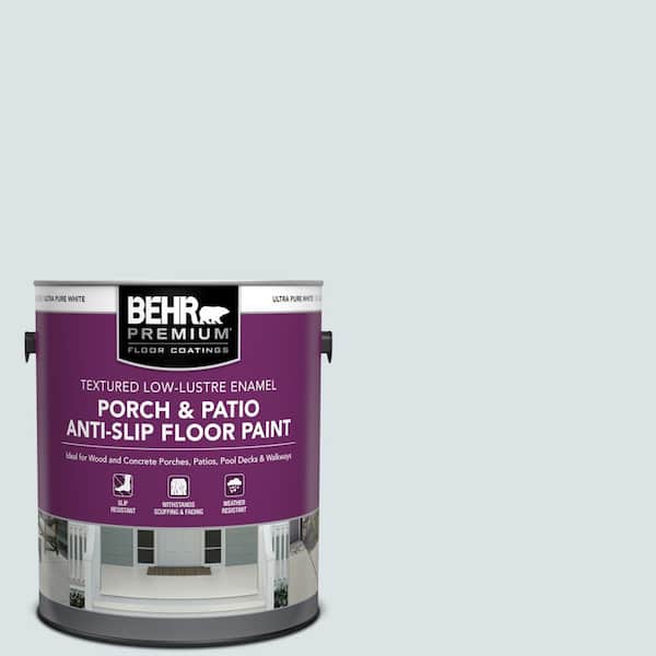 1 gal. #ICC-36 Serene Textured Low-Lustre Enamel Interior/Exterior Porch and Patio Anti-Slip Floor Paint