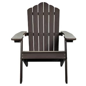 Aspen Coffee Outdoor Classic Recycled Plastic Adirondack Chair