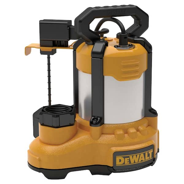 1/3 hp. Stainless Steel/Cast Iron Submersible Sump Pump