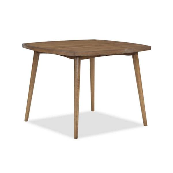 Benjara 40 In. Brown Wood Top 4 Legs Dining Table (Seat Of 4) BM310231 ...