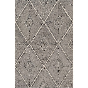 Martin Black Doormat 2 ft. x 3 ft. Indoor Area Rug