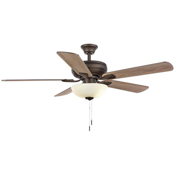 Indoor Led Bronze Ceiling Fan, Will Home Depot Install Ceiling Fans