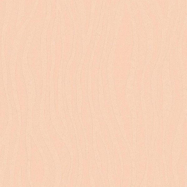 Walls Republic Candle Flame Stripes Pale Orange Paper Strippable Roll (Covers 57 sq. ft.)