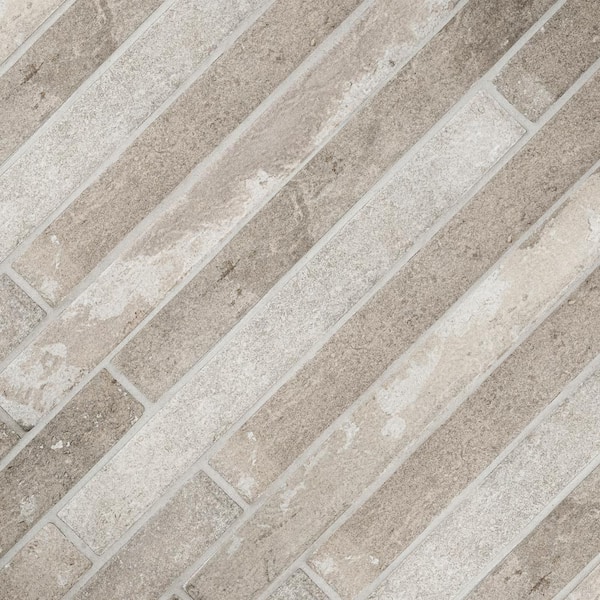 MSI Capella Ivory Brick 2 in. x 18 in. Matte Porcelain Floor and