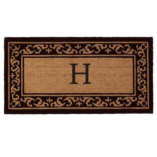 Calloway Mills Kendall 36 in. x 72 in. H Monogrammed Door Mat