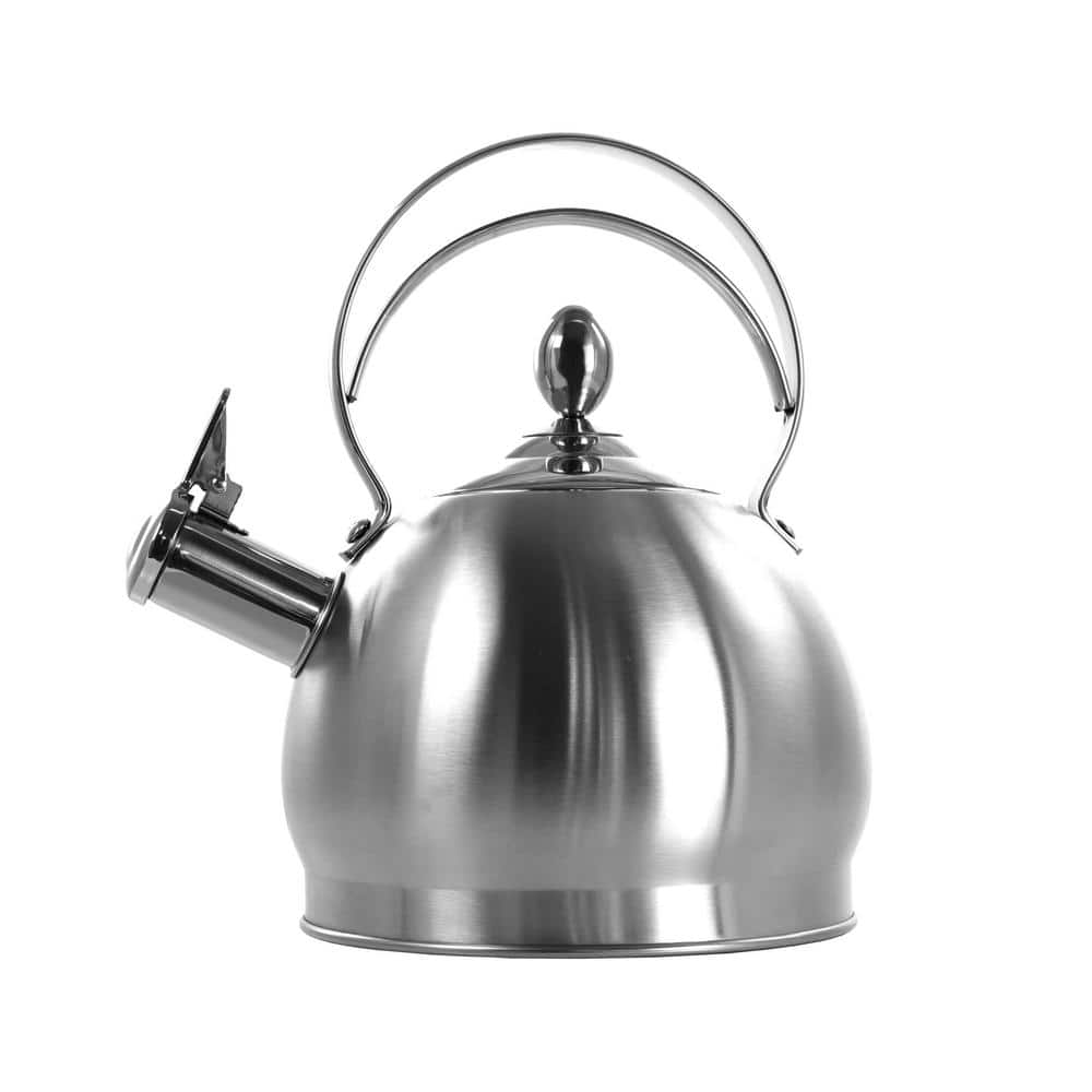 7756 Stove Top Glass Whistling Kettle 12 Cups (case pack 12 pcs