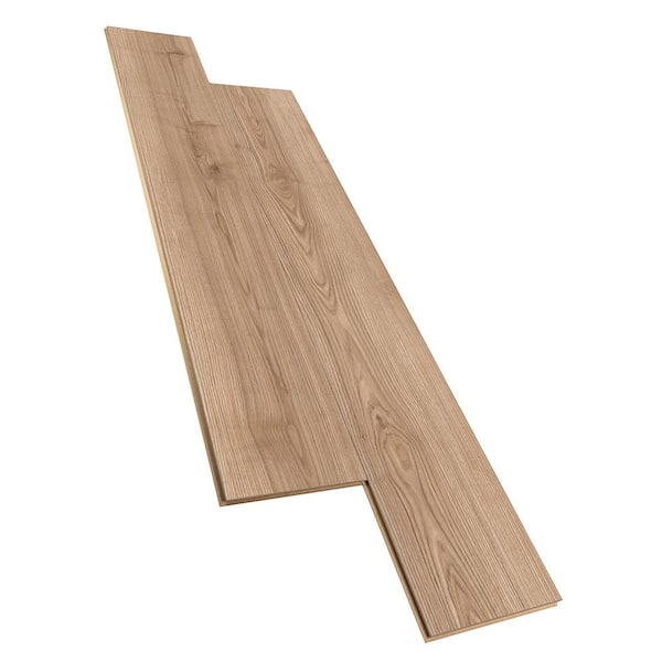 Home Decorators Collection Russell Bay Ash 12 mm T x 8.03 in. W Waterproof Laminate Wood Flooring (15.9 sq. ft./case)