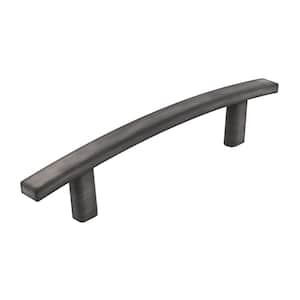 Padova Collection 3 3/4 in. (96 mm) Antique Nickel Transitional Rectangular Cabinet Bar Pull
