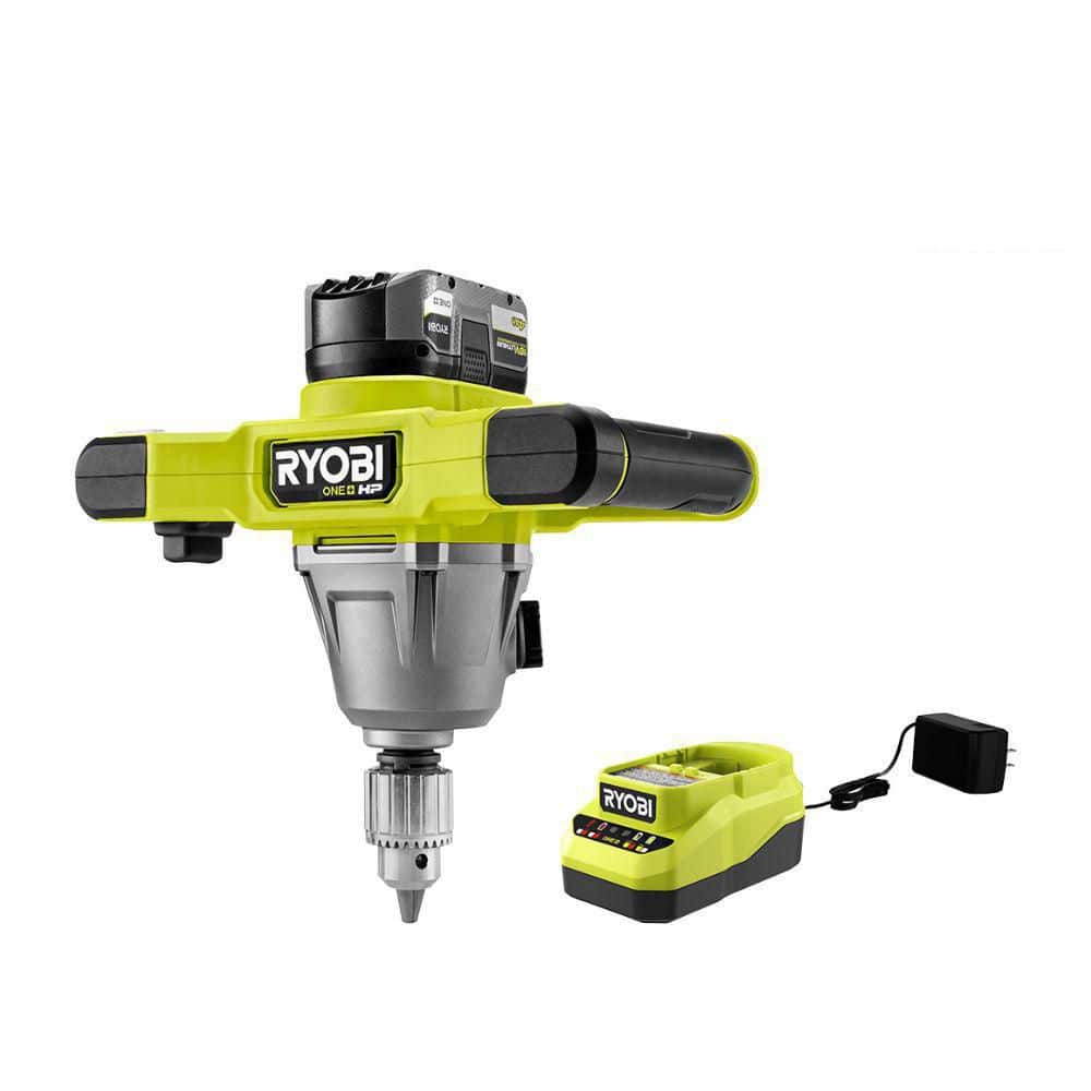 ONE+ 18V HP 1/2 in. Mud Mixer Kit with 4.0 Ah Battery and Charger price history on PriceWatchPro