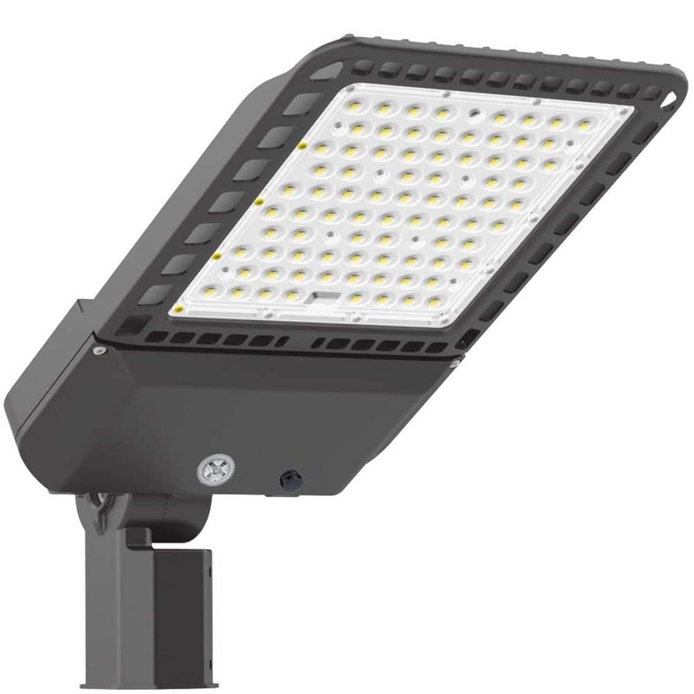 Bronze 1500-Watt Equivalent Outdoor Integrated LED 300-Watt Slip Fitter Parking Lot Area Light 5000K 39000 Lumens price history on PriceWatchPro