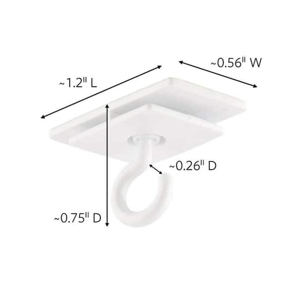 4-Adhesive Strips Ceiling Hooks 3-Hooks 4-Adhesive Strips Ceiling Hooks 3-Hooks