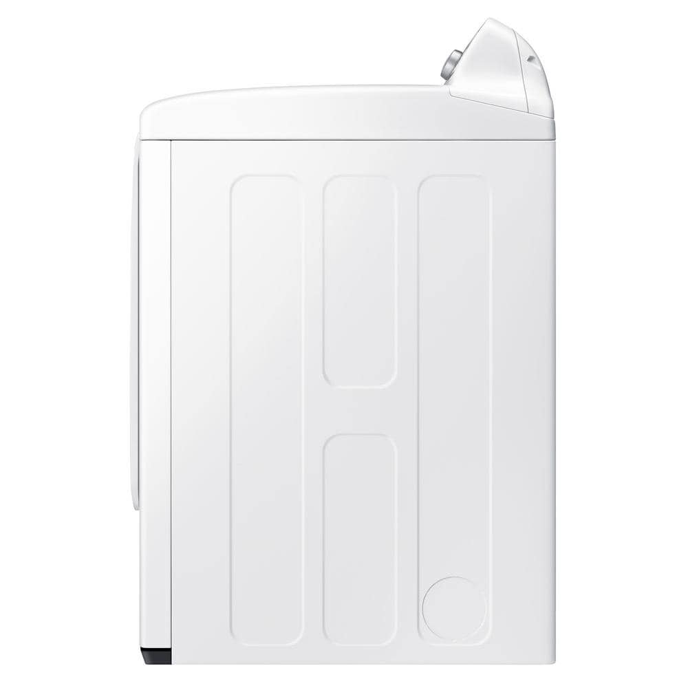 7.2 cu. ft. White Electric Dryer with Sensor Dry and Moisture Sensing