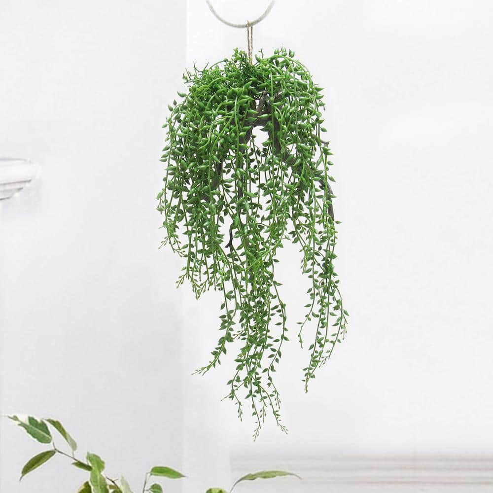 Allstate Floral Green Spanish Moss Hanging Bush, 36 in.