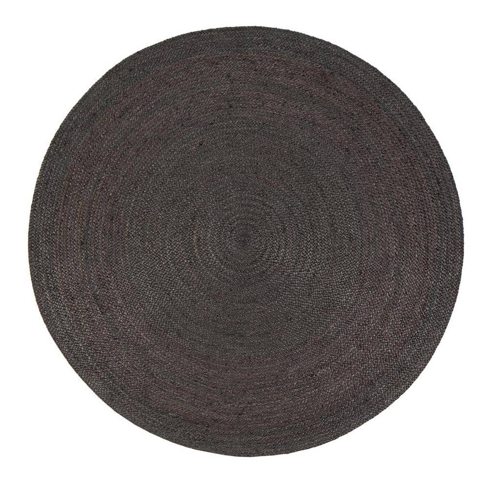 Kerala Gray 4 ft. Round Area Rug