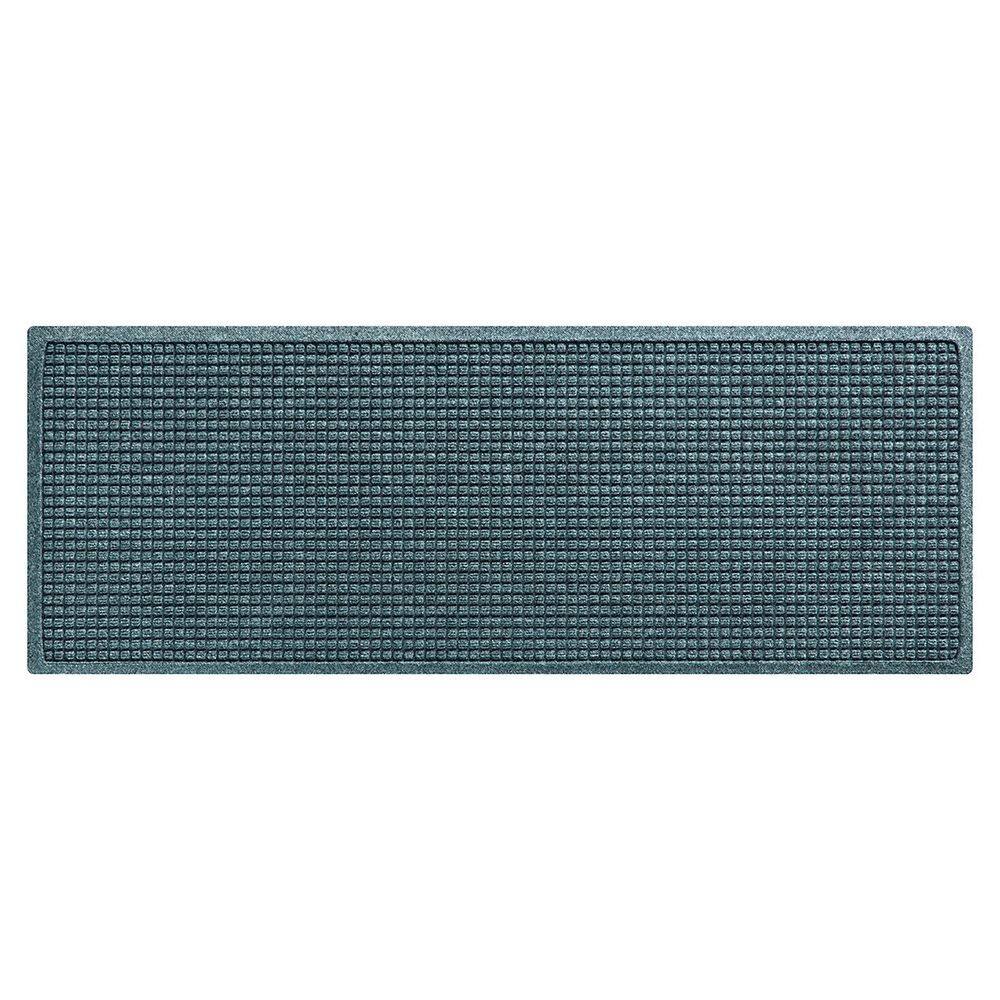 Waterhog Squares 22 in. x 60 in. PET Polyester Indoor Outdoor Door Mat Bluestone price history on PriceWatchPro