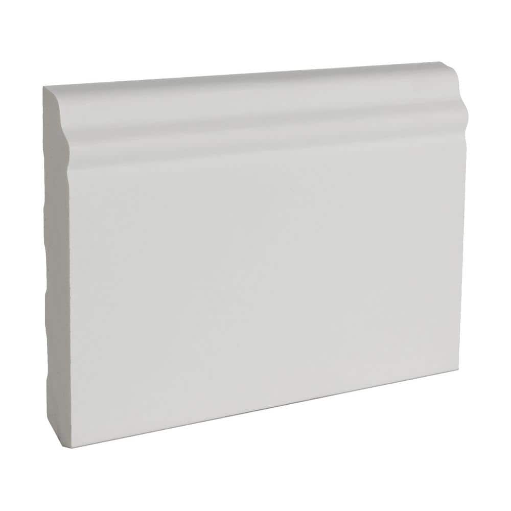 Classic White Polyurethane Base Moulding Sample