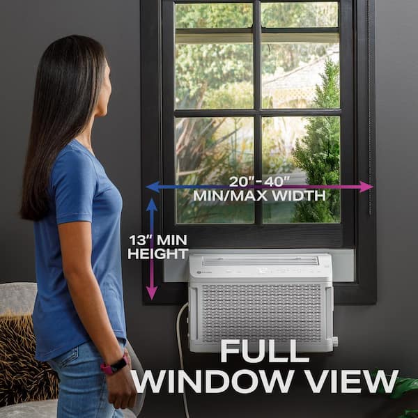 very narrow window air conditioner