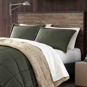 Sherwood Green Solid Comforter Set